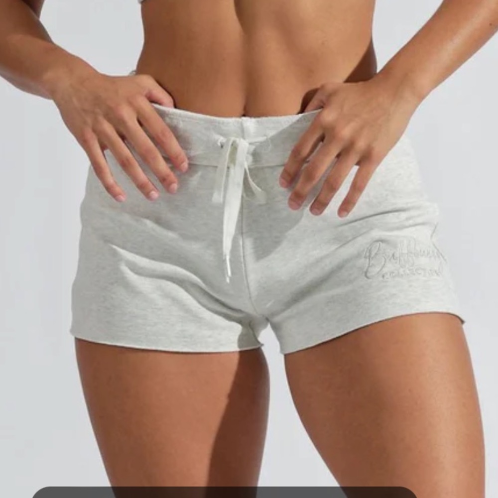 Buffbunny Cloud Shorts Heather Grey Small